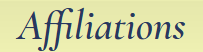 Affiliations Title Image